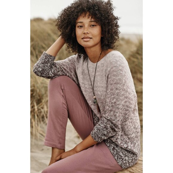 J JILL Pure Jill Artisanal Ombre Plumberry Multi Pullover Sweater Womens XS - Picture 1 of 8